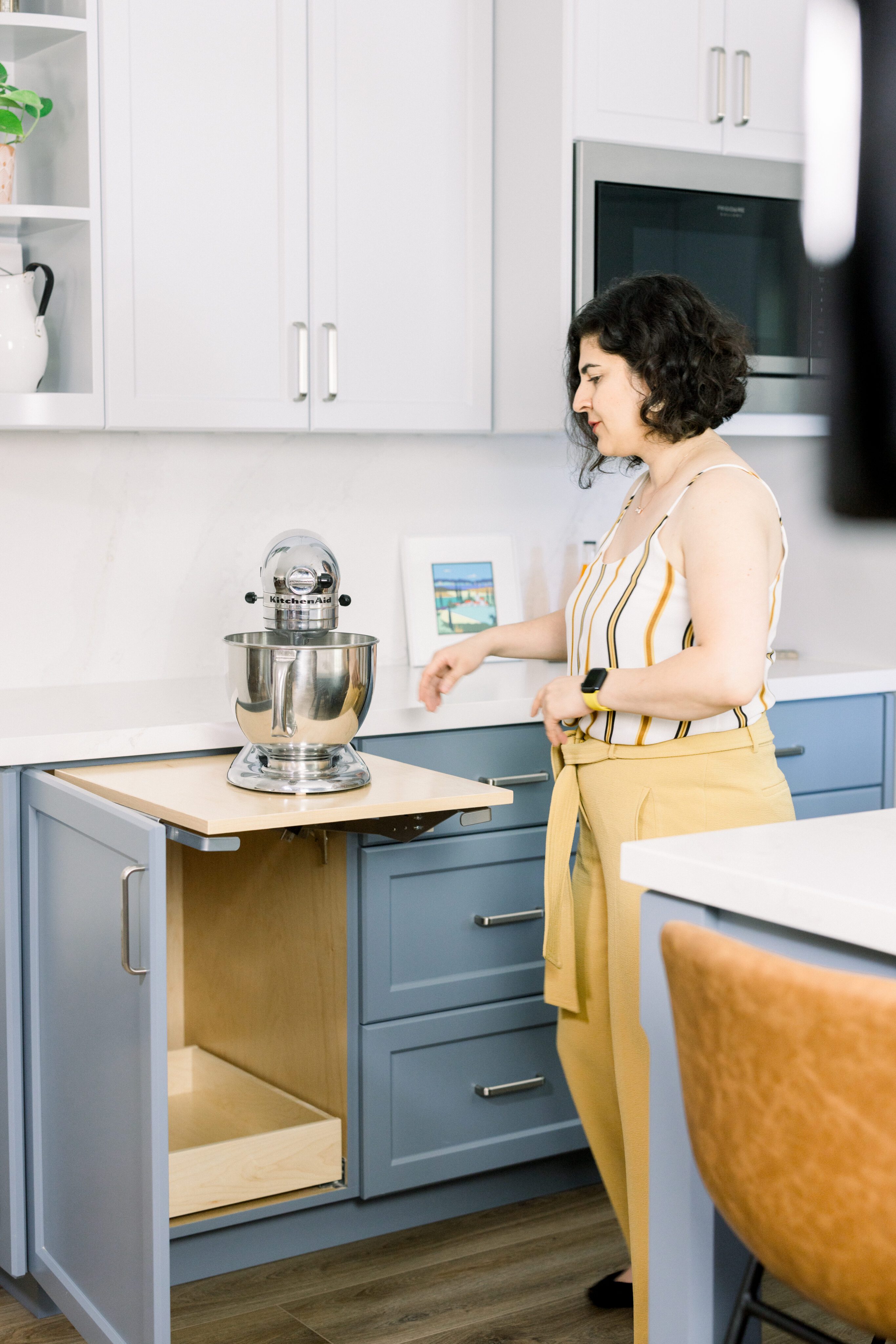 Image Title Next Stage Design - Kitchen Storage Mixer Lifts